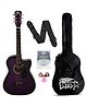 Intern INT-38C Acoustic Guitar Kit - Violet