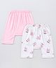 Earth Conscious Combo Pack Of 2 Soda Print Diaper Pants - Pink