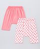 Earth Conscious Combo Pack Of 2 Polka Dotted Diaper Pants - Peach