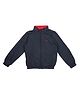 Allen Solly Junior Full Sleeves Sweat Jacket - Navy