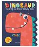 Wonder House Books Dinosaurs Coloring and Sticker Activity Book - English