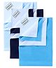 Babyhug Smart Dry Bed Protector Sheet Set of 3 - Small ( Sky Blue, Navy & Feeroju)
