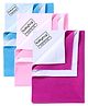 Babyhug Smart Dry Bed Protector Sheet Set of 3 - Small ( Feeroju, Pink & Orchid)