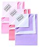 Babyhug Smart Dry Bed Protector Sheet Set of 3 - Large (Pink, Saloman & Lilac)