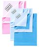 Babyhug Smart Dry Bed Protector Sheet Set of 3 - Large (Pink, Sky Blue, Feeroju)
