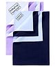 Babyhug Smart Dry Bed Protector Sheet Set of 2 - XX Large (Lilac & Navy)
