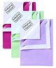 Babyhug Smart Dry Bed Protector Sheet Set of 3 - XX Large (Pista, Orchid & Lilac)