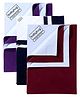 Babyhug Smart Dry Bed Protector Sheet Set of 3 - XX Large (Plum, Maroon & Feeroju)