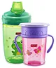 Babyhug Silicon Spout Sipper& All Round Sipper Combo