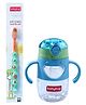 Babyhug Soft Bristles and straw Sipper