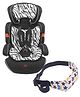 Babyhug Safe Journey Forward Facing Car Seat - Zebra Print