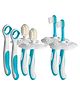 Fisher Price Ultra Care Oral Hygiene Combo Kit Blue - 4 Pieces (Pack of 2)