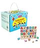 Babyhug Pocket Board Book Set of 10 combo with 26 pieces Wooden Alphabet Puzzle