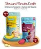 Timios Beetroot Millet Dosa Mix 2pcs & Millet Pancake Mix Banana 1pc - 150 gm each