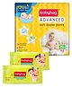 Babyhug Advanced Pant Style Diapers Extra Large - 112 Pieces & Babyhug Premium 98% Water Baby Wet Wipes - 80 Pieces (Pack of 2)