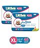 Little's Comfy Baby Pants Diapers Extra Large Size with Wetness Indicator and 12 hours Absorption, XL  (24 Pieces) - (Pack of 2)