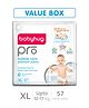 Babyhug Pro Bubble Care Premium Pant Style Diapers Extra Large - 19 Pieces - (Pack of 3)