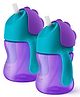Avent Bendy Twin Handle Straw Cup - 200 ml (Color May Vary) (Pack of 2)