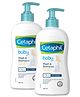 Cetaphil Baby Wash & Shampoo - 400 ml (Pack of 2)