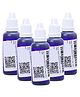 Faber Smudge Free Stamp Pad Ink Violet - 30 ml  - Pack Of 5