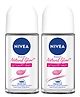 Nivea Natural Glow Smooth Skin Roll On Bottle - 50 ml Pack of 2