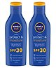 Nivea Sun Moisturising Lotion SPF 30 Bottle - 125 ml Pack of 2