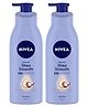 Nivea Smooth Milk Body Lotion - 400 ml (Pack of 2)