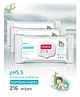 Babyhug Pro pH 5.5 Moisture Balance Bamboo Wipes - 72 pieces ( Pack of 3)