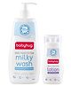Babyhug Daily Head To Toe Milky Wash - 400 ml & Babyhug Daily Moisturising Lotion - 200 ml