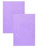 Quick Dry Baby Bed Protector Medium - Lilac (Pack of 2)