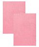 Quick Dry Baby Bed Protector Small - Salmon Rose (Pack of 2)