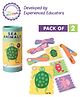 Intelliskills Sea Animals Stick Puzzles - 18 Pieces - Set of 2