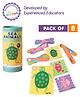 Intelliskills Sea Animals Stick Puzzles - 18 Pieces - Set of 8