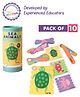 Intelliskills Sea Animals Stick Puzzles - 18 Pieces - Set of 10