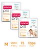 Babyhug Pro Bubble care premium Tape Style Diaper Medium - 25 Pieces -(Pack of 3)