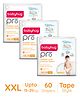 Babyhug Pro Bubble care premium Tape Style Diaper XX Large - 20 Pieces -(Pack of 3)