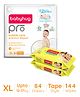 Babyhug Pro Bubble care premium Tape Style Diaper Extra Large - 84 Pieces & Babyhug Premium Baby Lemon Wipes - 72 Pieces -(Pack of 2)