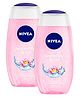 NIVEA Body Wash, Waterlily & Oil Shower Gel, Pampering Care with Refreshing Scent of Waterlily Flower, 250 ml (Pack of 2)