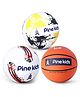 Pine Kids Size 5 Volleyball with Size 5 Football & Size 7 Basketball