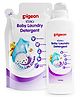 Pigeon Baby Liquid Laundry Detergent - 900 ml & Laundry Detergent Refill Pack - 450 ml