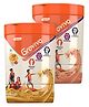 Groviva Child Nutrition Supplement Jar Strawberry Flavour - 400 gm & Groviva Child Nutrition Supplement Jar Mango Flavour - 400 gm