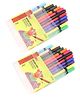 Kokuyo Camlin 12 Brush Pen - Multi Color Pack Of 2