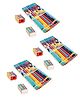 Apsara Disney Princess Pencils With Eraser & Sharpener - Set of 10 Combo Value Pack Of 3 Qtys