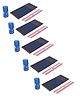 Doms Fusion Pencil Set Pack of 12 - Multicolor Combo Value Pack Of 5 Qtys