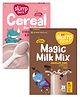 Slurrp Farm Strawberry, Ragi Milk Cereal & High Protein Chocolate Swirl Milk Mix- Combo Pack