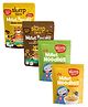 Slurrp Farm Banana Choco-chip & Chocolate Pancake Mix Combo & Foxtail and Little Millet Noodles Pack of 2