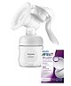 Avent Disposable Breast Pads Daytime- Pack of 24 & Manual Breast Pump - White