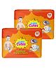 Super Cute's Wonder Pullups Diaper Pants with Wetness Indicators (Medium) - Super Soft and Rash Free Diapers- Pack of 34 - (Pack of 2)