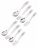 Babyhug Stainless Steel Spoon & Fork Set - Pack of 4 Combo