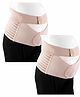 Babyhug Large Size Post Maternity Reshaping Corset Belt - Beige pack of 2